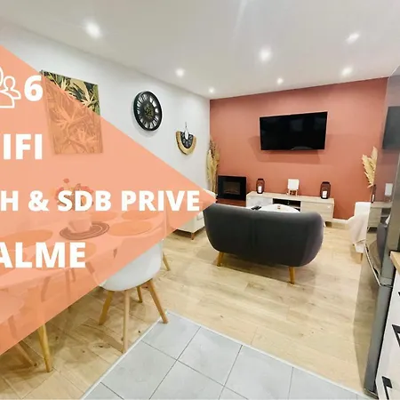 Apartment Le Terra-cota 3 Ch Privees 10' Gare-port Et Plage, Wfi, Cosy